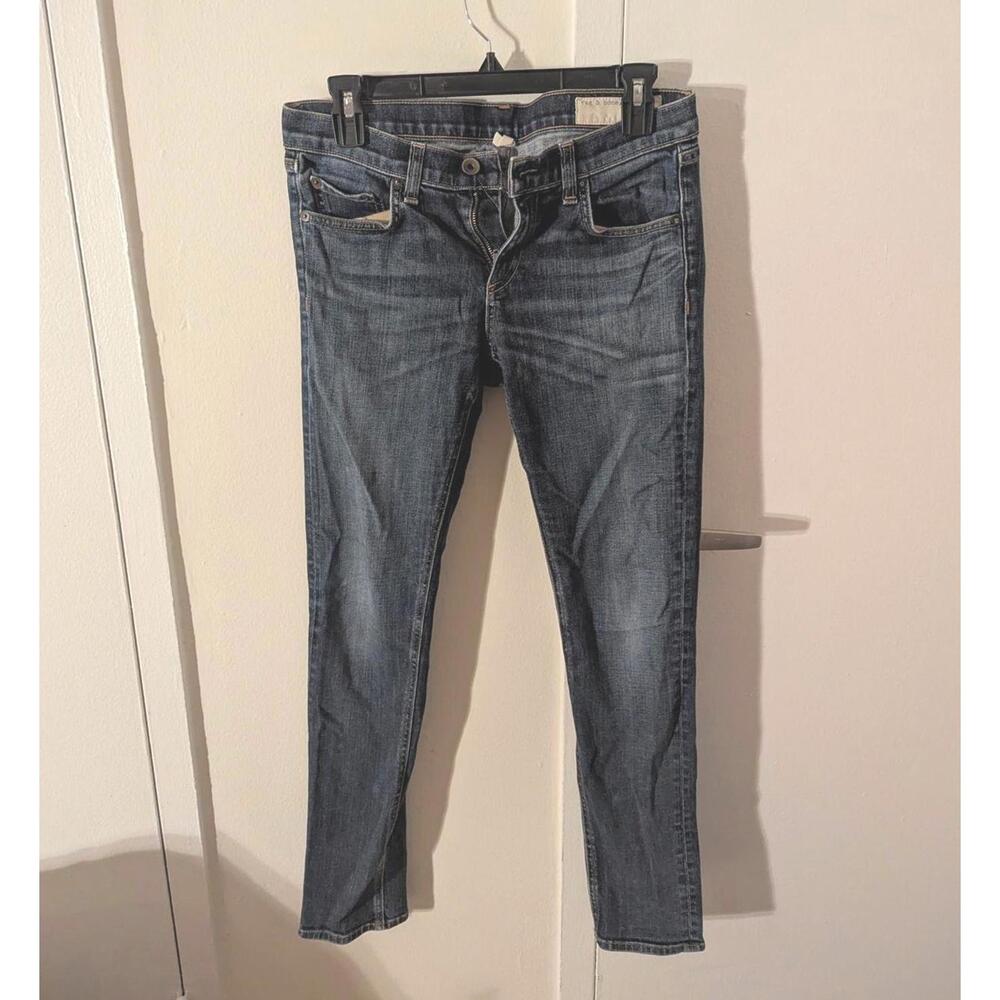 Rag and Bone Skinny Jeans in Medium Wash